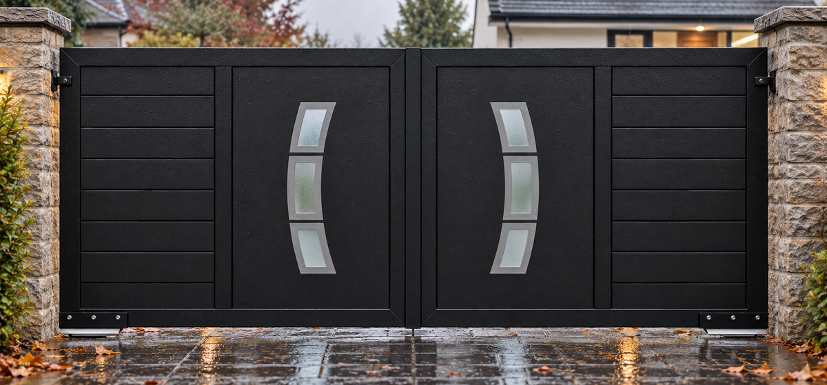 Carmine Design Swing Aluminium Gate Orsen