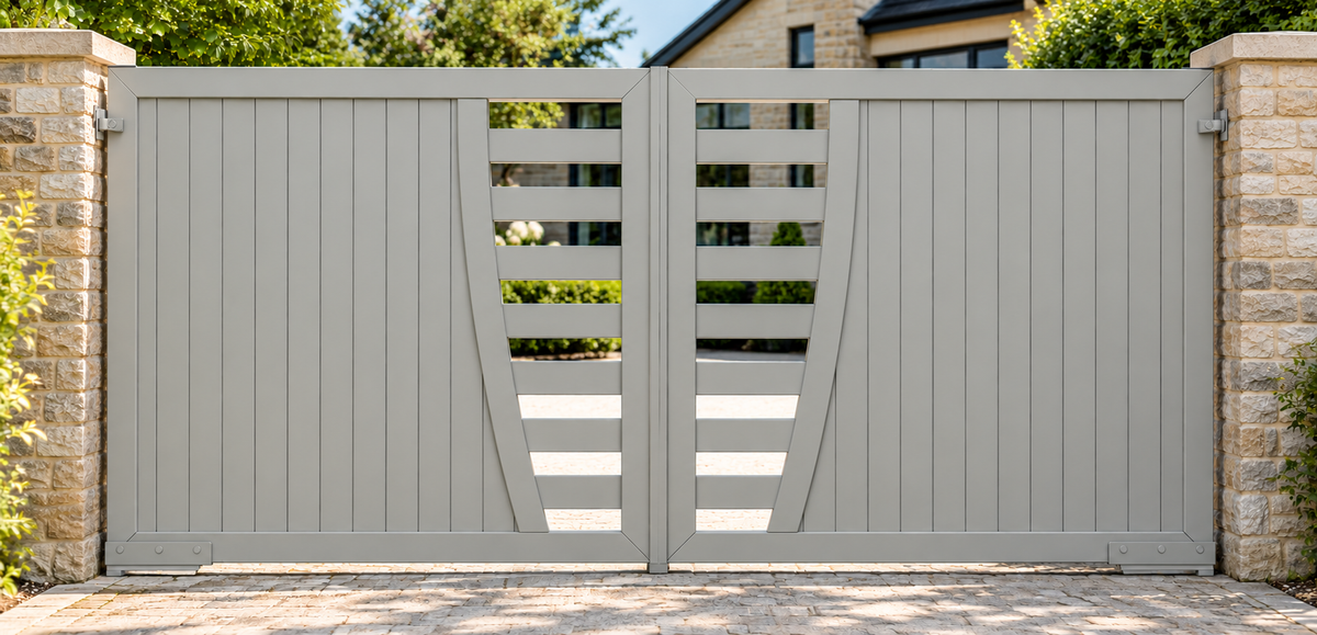 Coral Design Swing Aluminium Gate Orsen