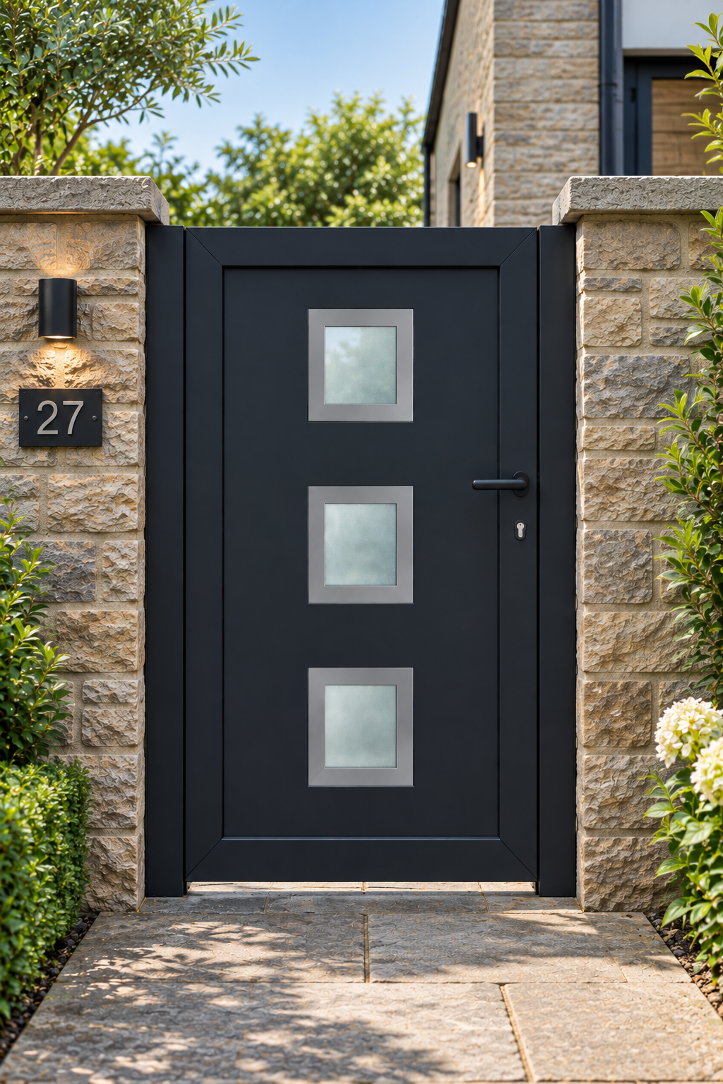 Diamond Design Pedestrian Gate Orsen