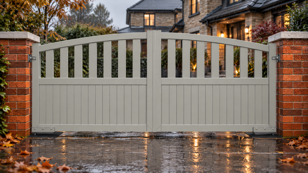 Fern Design Swing Aluminium Gate Orsen